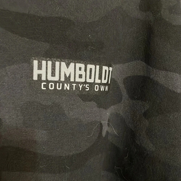 Humboldt California heavy fleece lined pullover hoodie with native logo large - Picture 4 of 10